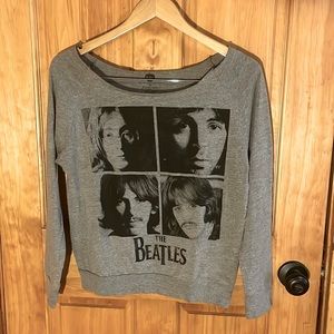 The Beatles Soft Sweatshirt Unhemmed Neck 2011